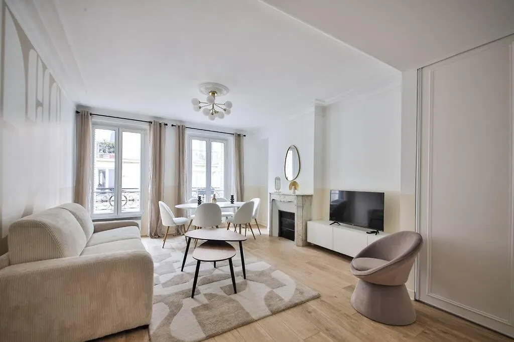 3D#Appart 6Pers#2 Chambres#Commerce#Paris 15#Ac